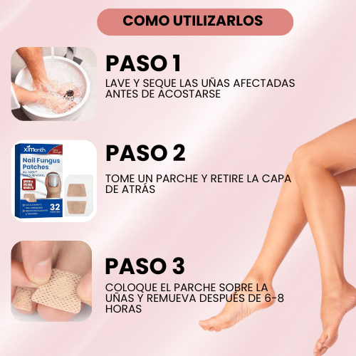 PARCHES ANTI-HONGOS PARA UÑAS
